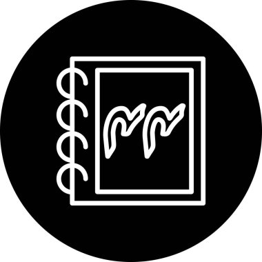 Kırk dört Web simgesi vektör illüstrasyonu