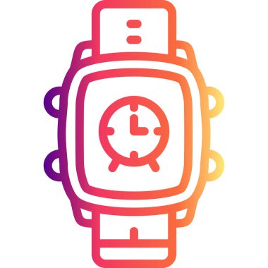 Akıllı Saat Farklı Profesyonel Yaratıcı Grafiksel Elementi