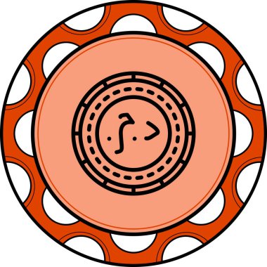 Fas Madeni Parası Profesyonel Temiz Kullanıcı Arayüzü Elemanı