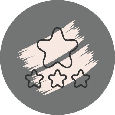 4 Yıldız Gözden Geçirme Profesyonel Temiz Kullanıcı Arayüzü Elemanı