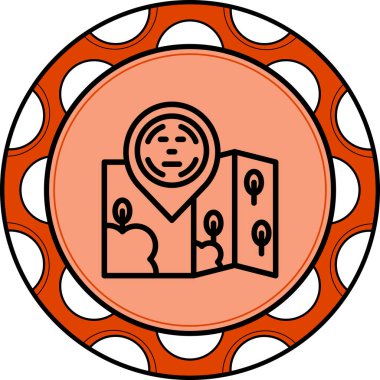 Konum Yüzü Kimliği Modern Düz Tasarım Özelliği