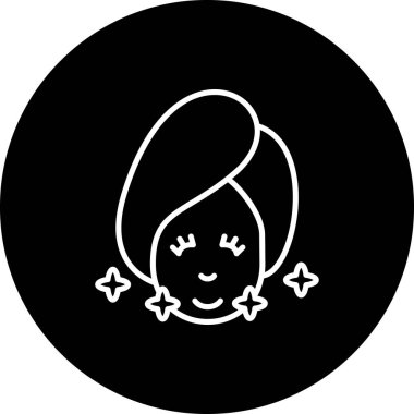 Cilt Parlatıcı Simgesi, Basit İllüstrasyon