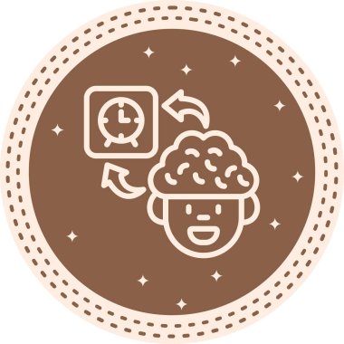 saat web simgesi vektör illüstrasyonu