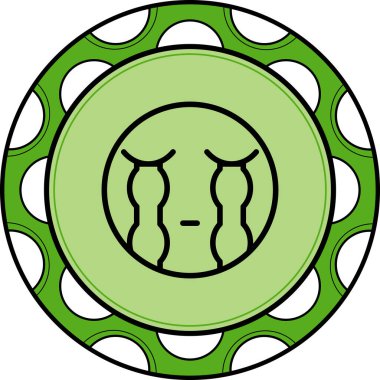 Yüksek Sesli Ağlayan Zarif Dengeli Düz Sanat Özelliği