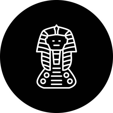 heykel ağ simgesi vektör illüstrasyonu