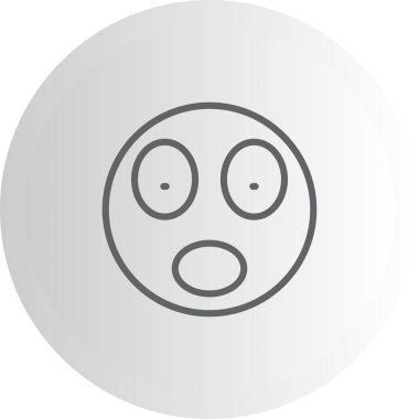 Çizgi film karalama simgesi web işareti, beyaz arkaplanda izole edilmiş emoji simgesi