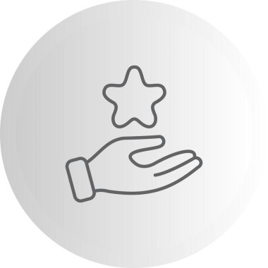 Zarif Modern Yaratıcı Sanat Sembolünü Gözden Geçir