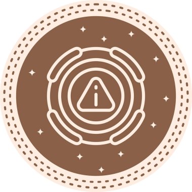 Hata web simgesi vektör illüstrasyonu