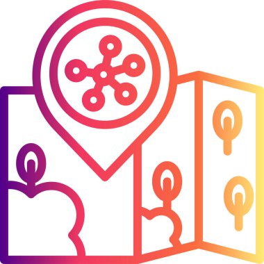 Konum Ağı Minimum Gelişmiş Markalaşmış Tasarım Varlığı