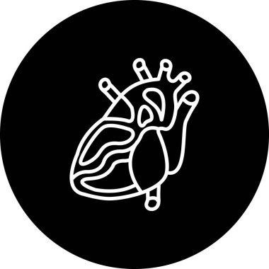 Kardiyomiyopati Dengeli Profesyonel Markalaşma Grafik Sembolü