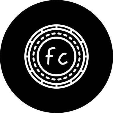 Demokratik Cumhuriyet Madeni Parası Modern Markalaşma Vektör Varlığı