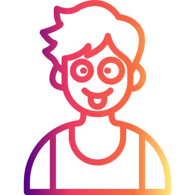 Aptal Çocuk Stili Düz Kullanıcı Arayüzü Özelliği