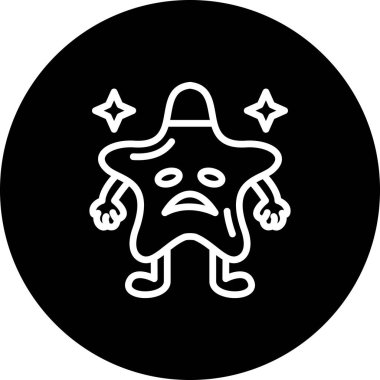 Hasta Yıldız Ayırt Modern Dijital Tasarım Elemanı