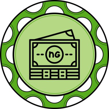 Etiyopya Notları Sofistike Özel Arayüz Tasarım Elemanı