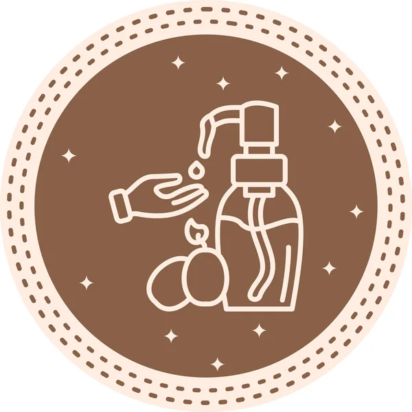 Zeytinyağı ağ ikonu vektör illüstrasyonu