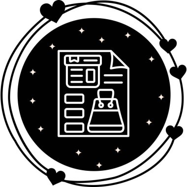 Ürün Tanımı Simgesi, Basit İllüstrasyon