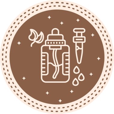 Kolajen Serum. yüz derisi simgesi