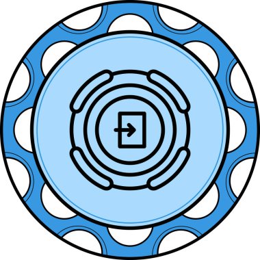 Çıkış Yaratıcı Modern Düz Vektör Tasarımı