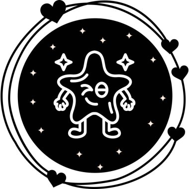 Star Wink Dinamik Modern Yaratıcı Vektör Varlığı