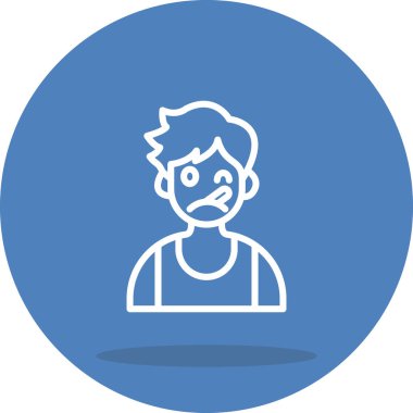 Erkek Termometresi Yüksek Kaliteli Grafik Sembolü