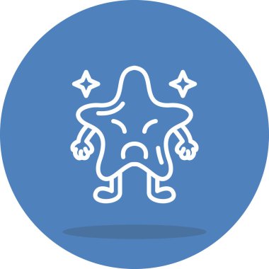 Üzücü Yıldız Minimum Gelişmiş Marka Tasarım Varlığı