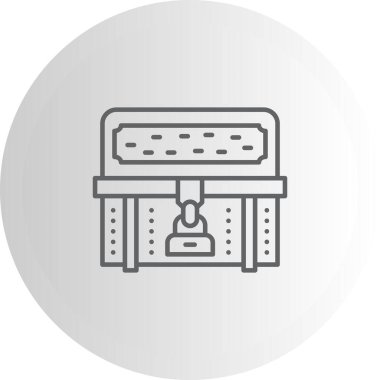 Hazine Kilidi Kutusu En Düşük Kaliteli Grafik Sembolü