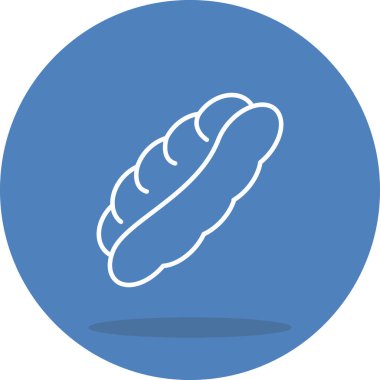 Hot Dog Gelişmiş İşlevsel Web Arayüzü Sembolü