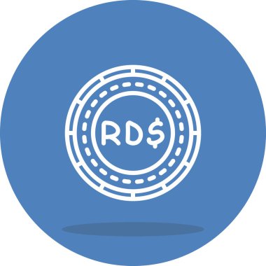 Dominica Sikkesi Yenilikçi Düz Ürün Tasarım Sembolü