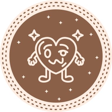 Drunk Heart Advanced Creative Interface Graphic Shape