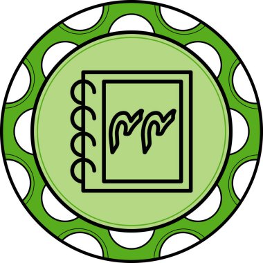 Kırk dört Web simgesi vektör illüstrasyonu