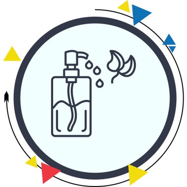 Yüz Yağı Simgesi, Basit İllüstrasyon