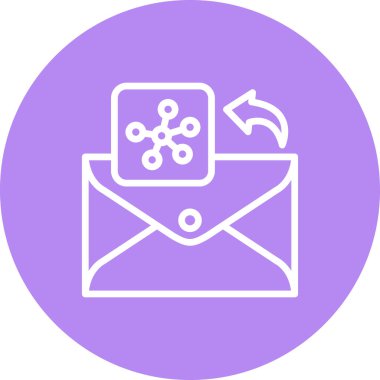 E- posta Ağı Profesyonel Eşsiz Kullanıcı Arayüzü Düzeni