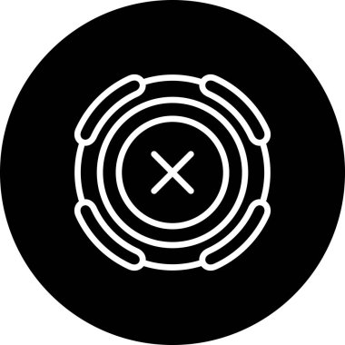 uygulamalar simgesi eşmerkezli çapraz köşeli köşeli eşmerkezli kareler