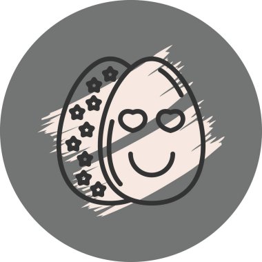 Gülen Kalpler Yüzlü Paskalya Yumurtası