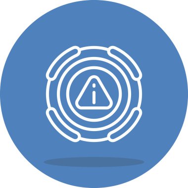 Hata web simgesi vektör illüstrasyonu