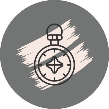 Pusula aracı gezinme web simgesi