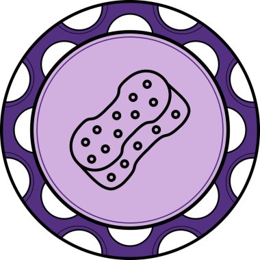 Banyo Süngeri Simgesi, Basit Çizim