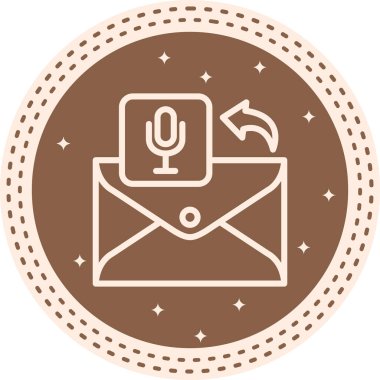 mikrofon web simge vektör çizim