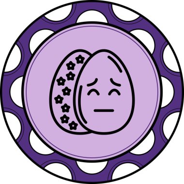 Paskalya Dalgın Yumurta Profesyonel Yenilikçi Düz Tasarım Düzeni