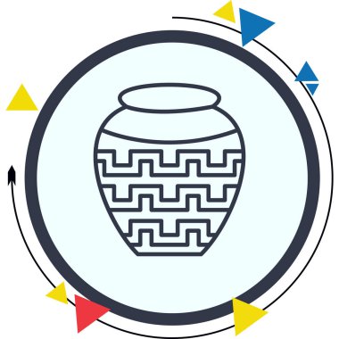 Eski Vazo Simgesi, Basit İllüstrasyon