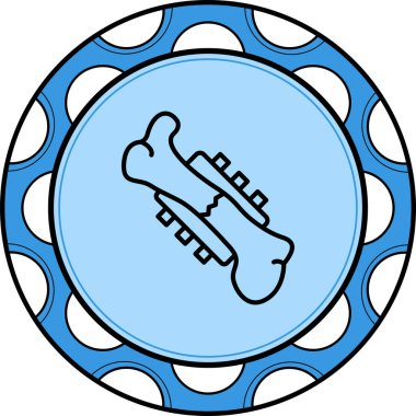 Dış Sabitleme Yaratıcı Fonksiyonel Web Grafik Sembolü