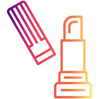 Dudak kremi Çizgisi Düz Simge