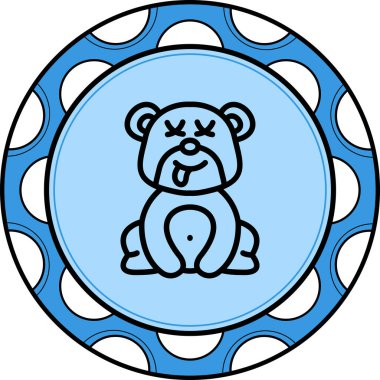 Ölü Ayı Dengeli Yenilikçi Ürün Grafik Elementi