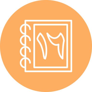 On altı web simgesi vektör illüstrasyonu sayılıyor