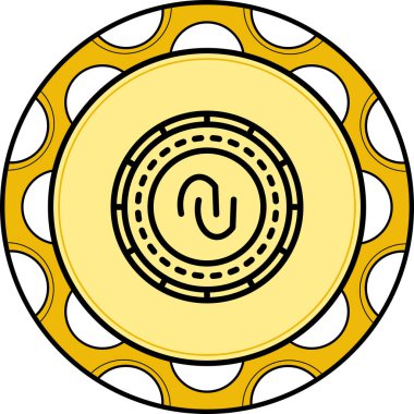 İsrail Sikkesi Sofistike Temiz Ürün Grafik ŞekliName