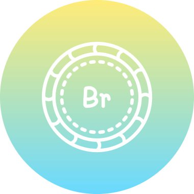 Birr Eşsiz Soyut Markalaştırma Grafik ŞekliName