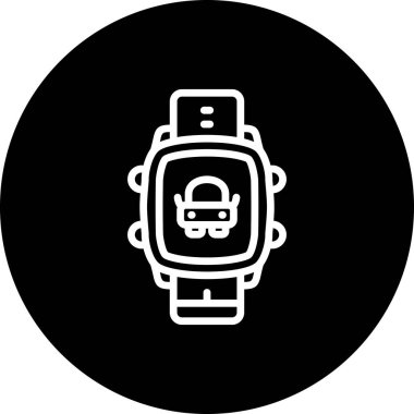 Akıllı Saat Otomobili Dinamik Sofistike Düz Sanat Düzeni