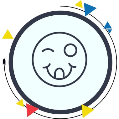 Lezzetli Modern Yaratıcı Sanat Sembolü