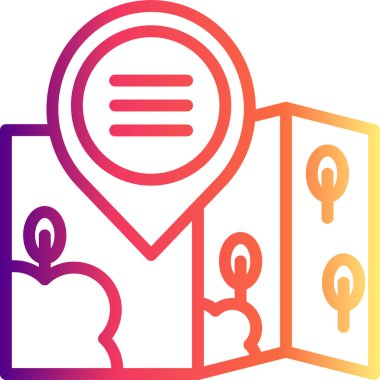 Konum Menüsü Yenilikçi Modern Yaratıcı Grafik Özelliği