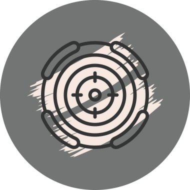 hedef web simge vektör çizim